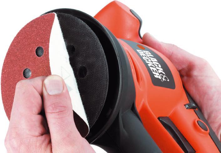 Actual product image Black & Decker Random orbital sander KA191EK (Eccentric grinder, 480 W)
