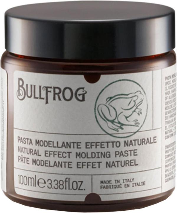 Image du produit Bullfrog Pâte de moulage à effet naturel (Pâte capillaire, Pommade capillaire, 100 ml)