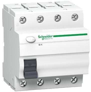 Schneider Interruttore differenziale 4P 25A 0,03A Tipo AC ID K - A9Z05425
