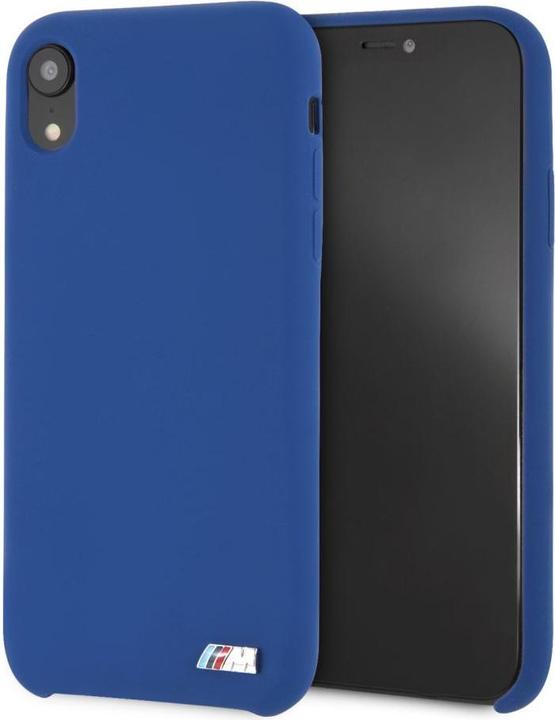 Image du produit BMW Étui BMHCI61MSILNA iPhone Xr niebieski/navy hardcase Silicone M Collection (Apple iPhone XR)
