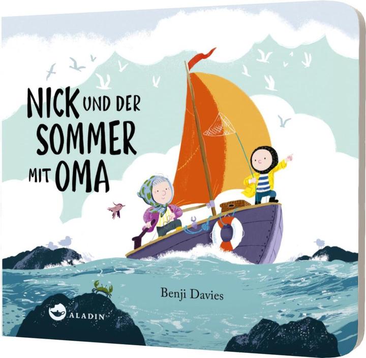 Actual product image Nick und der Sommer mit Oma (German, Benji Davies, Johanna Hohnhold, 2023)