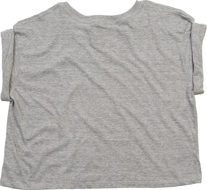 Actual product image Womens/Ladies Organic Cropped T-Shirt (S)
