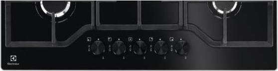 Image du produit Electrolux EGG7536K Table de cuisson à gaz sur Glas