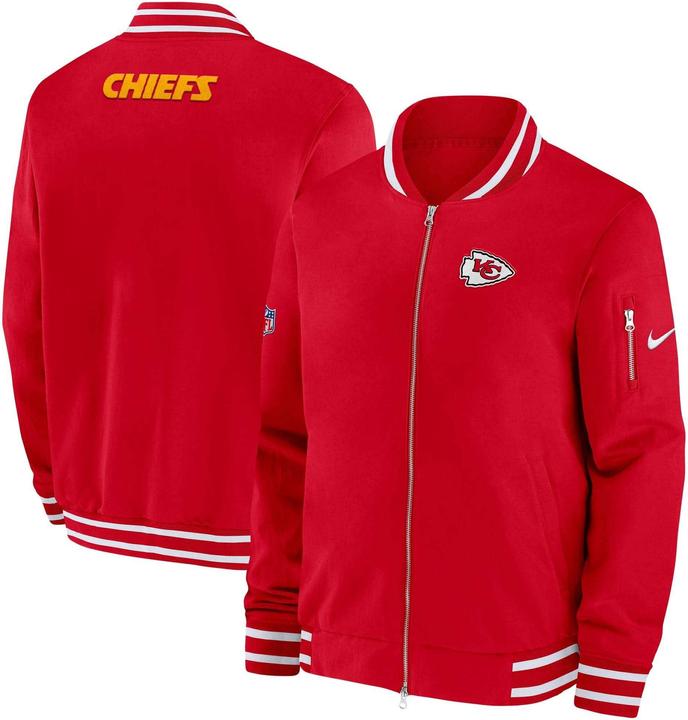 Produktbild Nike Kansas City Chiefs Coach Bomber Jacket 2XL (XXL)