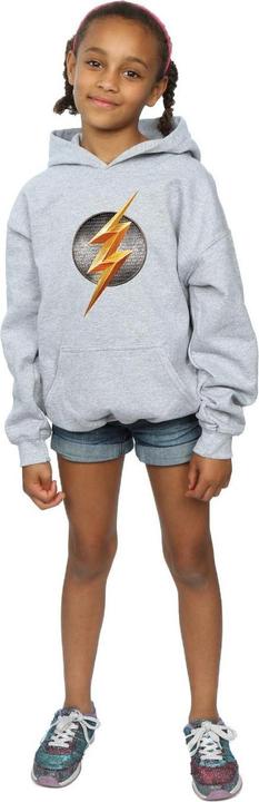 Image du produit - Sweat à capuche JUSTICE LEAGUE MOVIE FLASH EMBLEM - Fille (140, 146)