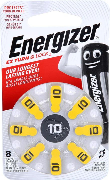 Immagine prodotto Energizer Hearing Aid PR70 (8 pz., 10, 91 mAh)