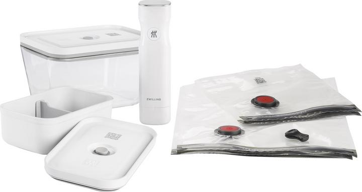 Produktbild Zwilling Vakuum Starterset, 7-tlg, Glas, Box L, Lunchbox M