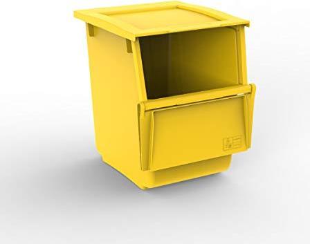 Terry Aufbewahrungsbox, Gelb/Blau (30 l)