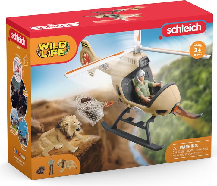 Produktbild Schleich Helikopter Tierrettung