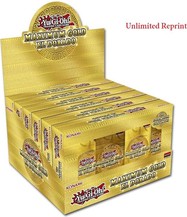 Immagine prodotto Yu-Gi-Oh ! Maximum Gold El Dorado Display illimitato IT (Inglese, Display del booster)