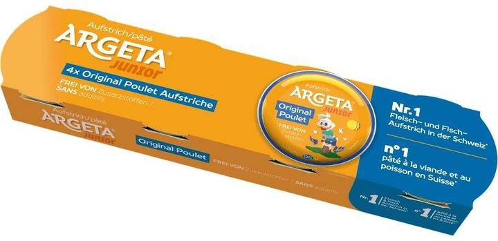 Actual product image Argeta Chicken Junior Original 4x 95 g (Junior, 1 pcs.)