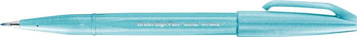 Actual product image Pentel Brush Pen Sign Pen Brush (Water blue, 1 x)