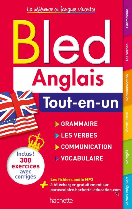 Immagine prodotto Bled anglais : grammaire, les verbes, communication, vocabulaire (Francese, Pierret-Lallement Nathalie, Lallement Brigitte, 2021)