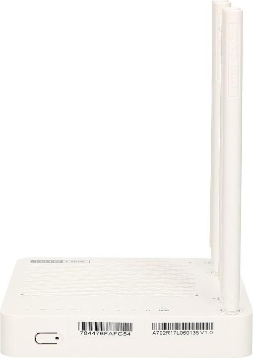 Produktbild Totolink A702R AC1200 WIRELESS DUAL BAND ROUTER wireless router Fast Ethernet Dual-band ( / ) White
