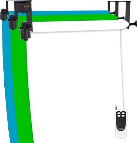 Actual product image Falcon Eyes StudioKing Background System Electric B-3WE for 3 Rolls (272 cm, 293 cm)