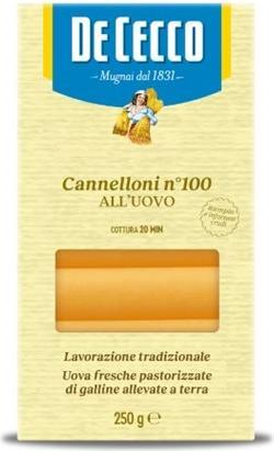 Immagine prodotto De Cecco Cannelloni all'uovo (250 g)