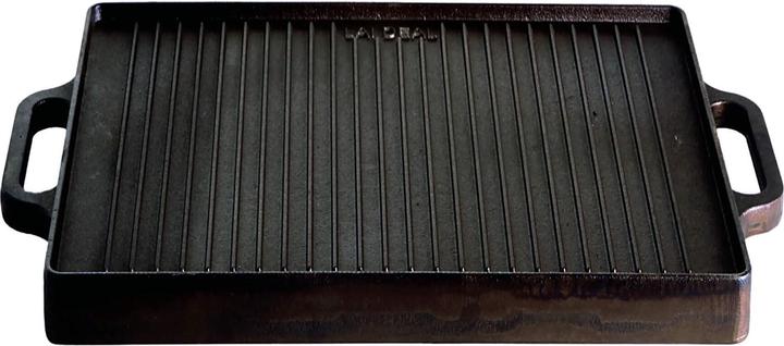 Produktbild Paella World Grillplatte (Plancha) aus Gusseisen, 32 x 32 cm