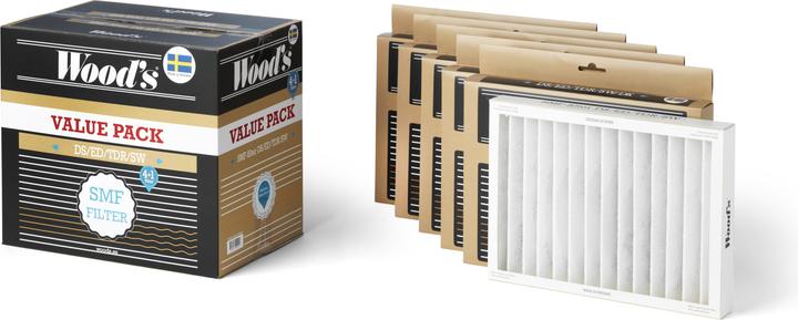 Image du produit Wood's Super Mould Filtermatten (5 x)