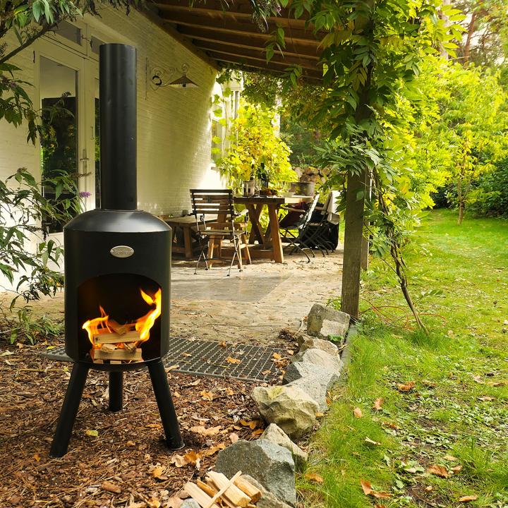 Produktbild Bonfeu BonBini Gartenkamin Schwarz