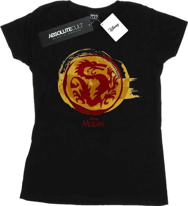 Image du produit Disney - T-shirt MULAN COURAGE DRAGON SYMBOL - Femme (L)