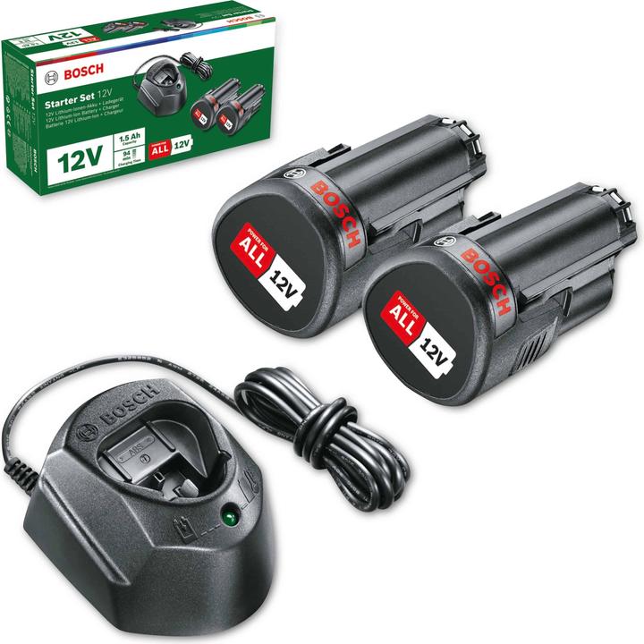 Produktbild Bosch Home & Garden Starter-Set PBA 12V (2x1,5Ah) + GAL 1210CV (12 V)