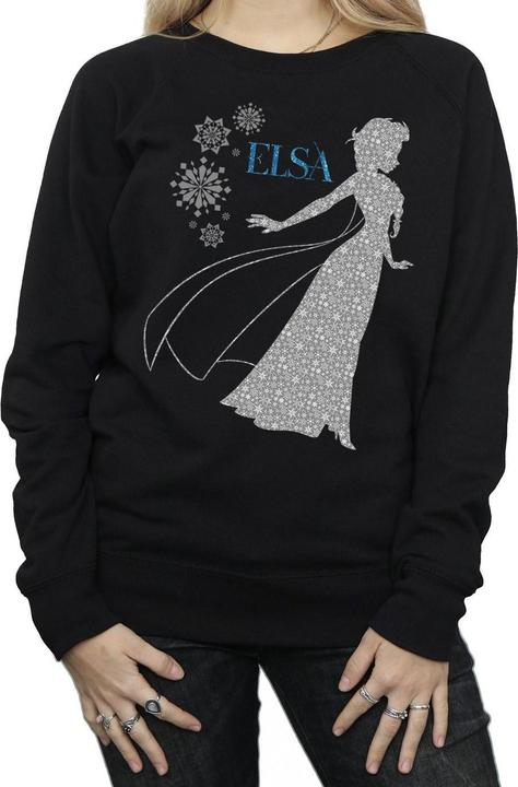 Image du produit Disney - Sweat FROZEN ELSA CHRISTMAS SILHOUETTE - Femme (S)