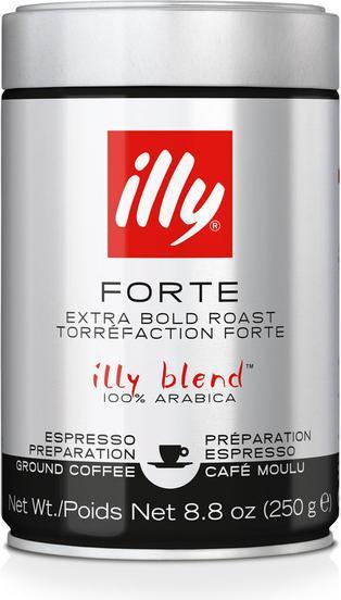 Immagine prodotto Illy Caffè macinato Forte (250 g, Arrosto scuro)