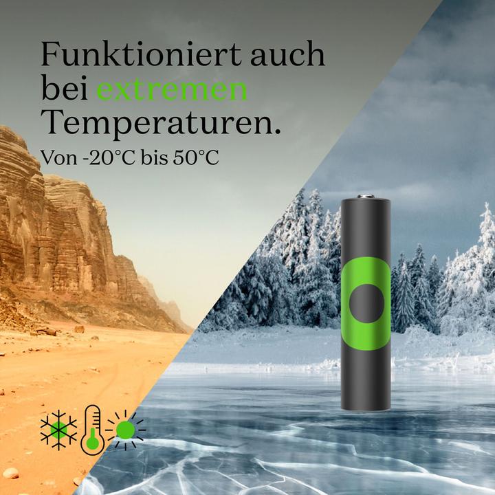 Produktbild GP Batteries Recharable batteries others (4 Stk., AAA, 800 mAh)