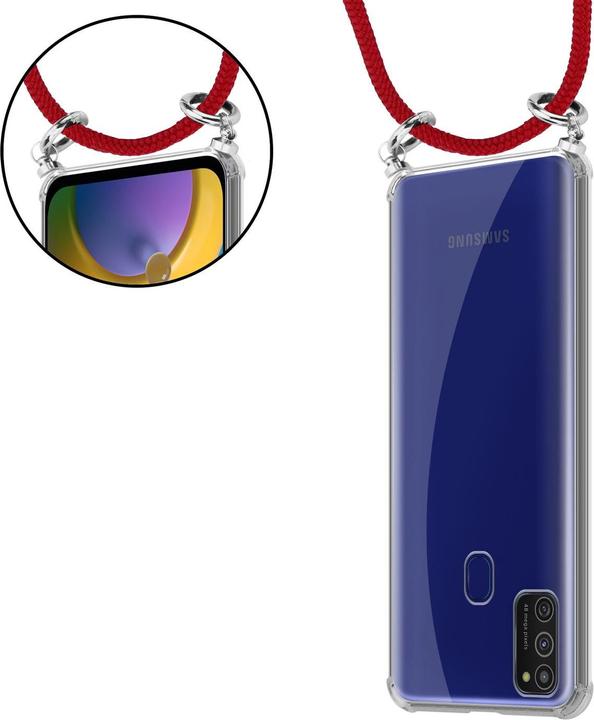 Produktbild Cadorabo TPU Handy Kette SILBER Cover