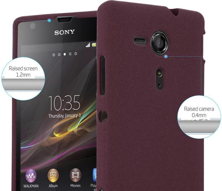Produktbild Cadorabo TPU Frosted Cover (Sony Xperia SP)