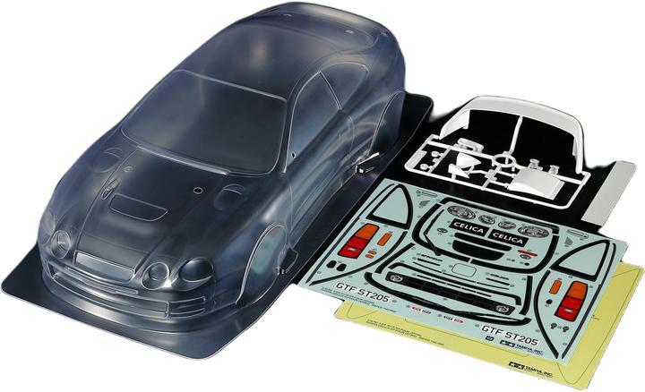 Actual product image Tamiya 1/10 RC Toyota Celica GT-Four (ST205) Body Parts Set