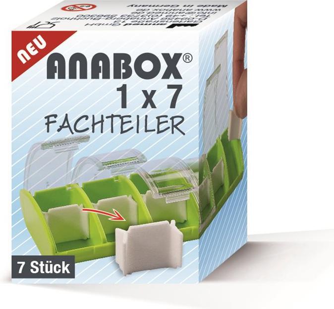 Anabox 1x7 Plus Fachteiler Box à 7