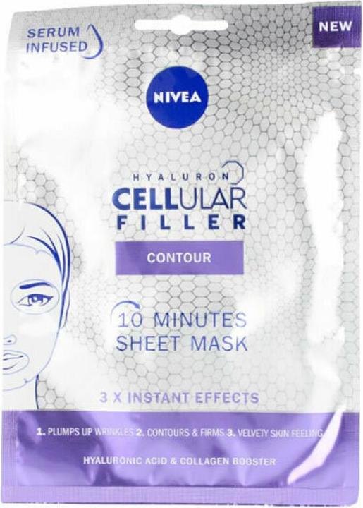 NIVEA HYALURON CELLULAR FILLER Contour Mascarilla Facial Treatment