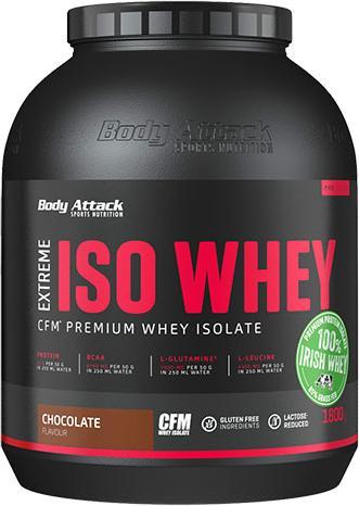 Produktbild Body Attack Extreme Iso Whey Professional (Erdbeer, 1 Stk., 1800 g)