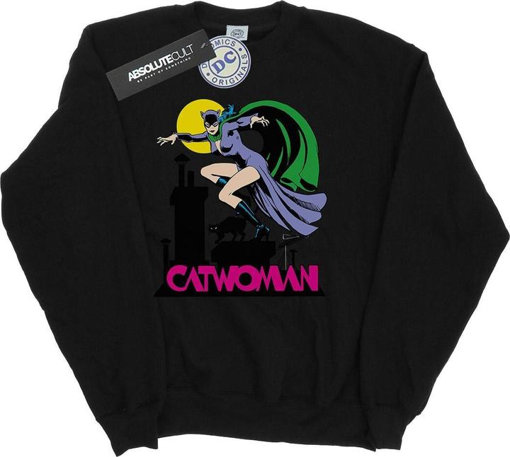 Immagine prodotto Catwoman Text Logo Felpa Ragazze (152, 158)