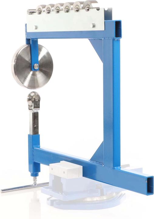Image du produit Wiltec XPOtool Roue anglaise à 6 Rouleaux d'étirage pour l'usinage des métaux English wheel Atelier