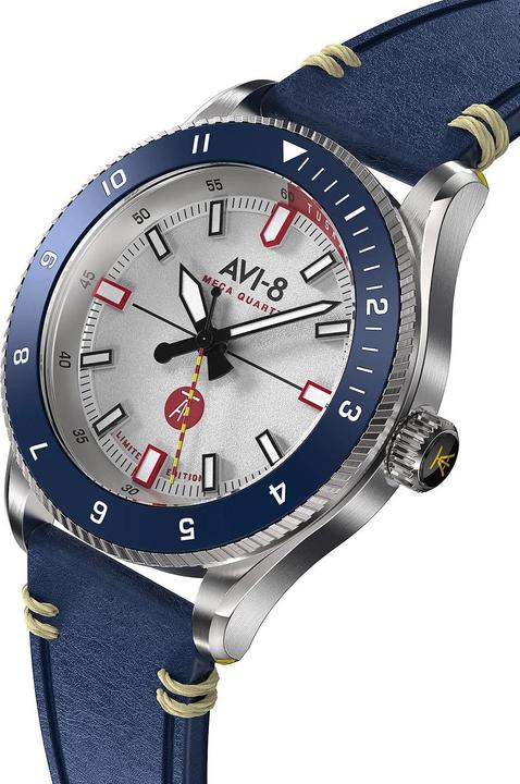 Actual product image AVI-8 AV-4103-03 Tuskegee Airmen Limited Edition Men's Watch 40mm 5ATM (Pilot watch, 40 mm)