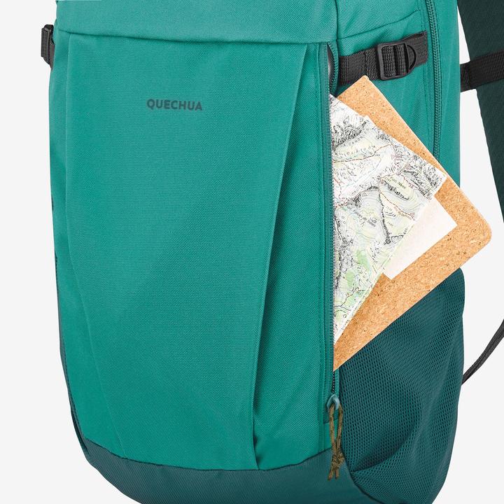 Image du produit Quechua Sac à dos de randonnée 20L, NH100 Arpenaz vert cèdre (20 l)