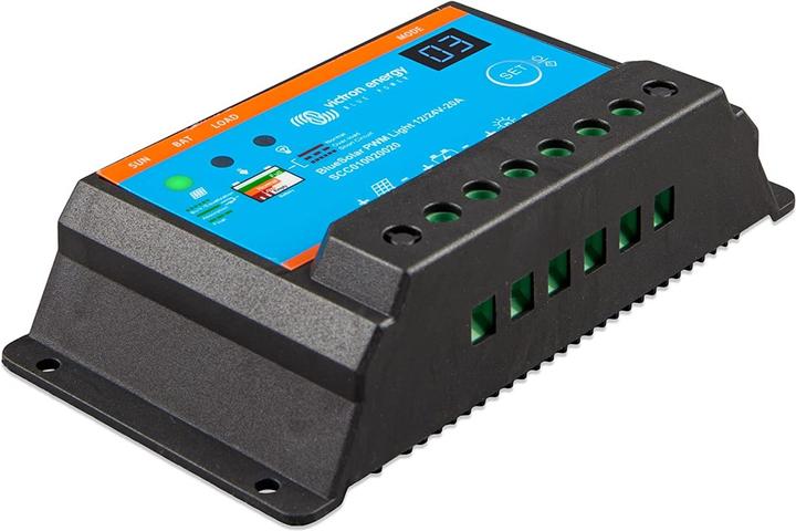 Actual product image Victron Energy BlueSolar PWM-Light 12V 24V 5A Solar Charge Controller