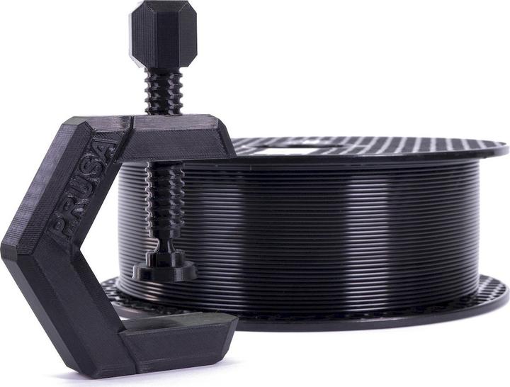 Immagine prodotto Prusa Prusament PETG Jet Black 1k (PETG, 1.75 mm, 1038 g, Nero)