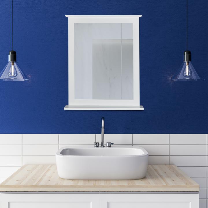 Image du produit Relaxdays Miroir mural décoratif, rectangulaire (56 x 10 x 68 cm)