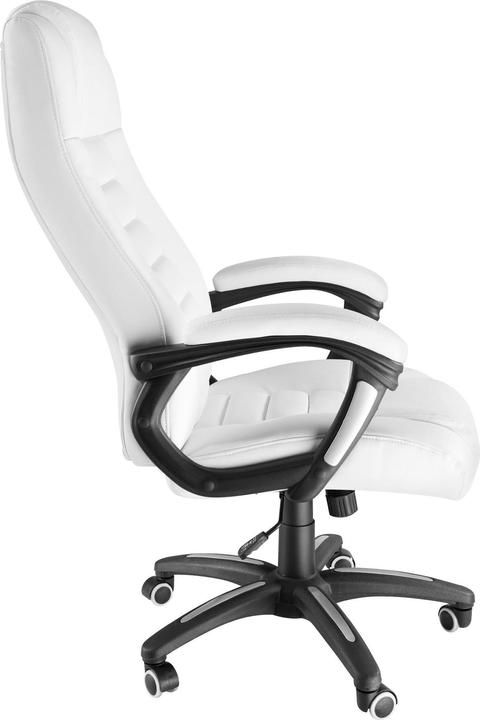 Actual product image tectake Luxury office chair made of artificial leather