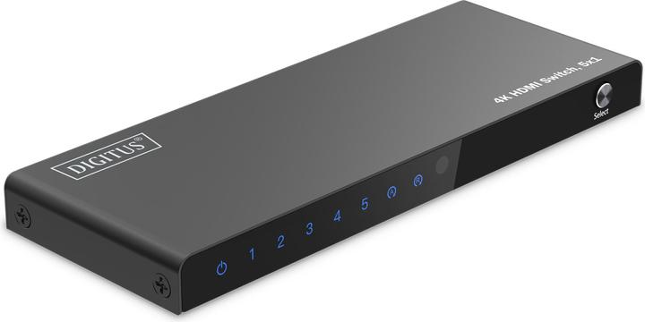 Actual product image Digitus 4K HDMI Switch, 5x1