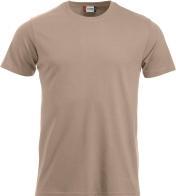 Clique T-Shirt Classic-T 029360, Baumwolle, caffe latte, Grösse S (S)