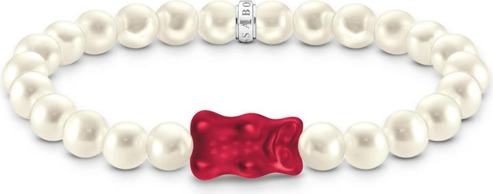 Image du produit Thomas Sabo Bracelet (15 cm, Verre en cristal, Perles de culture d'eau douce, Argent sterling 925)
