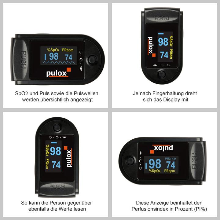 Produktbild Pulox Pulsoximeter PO-200