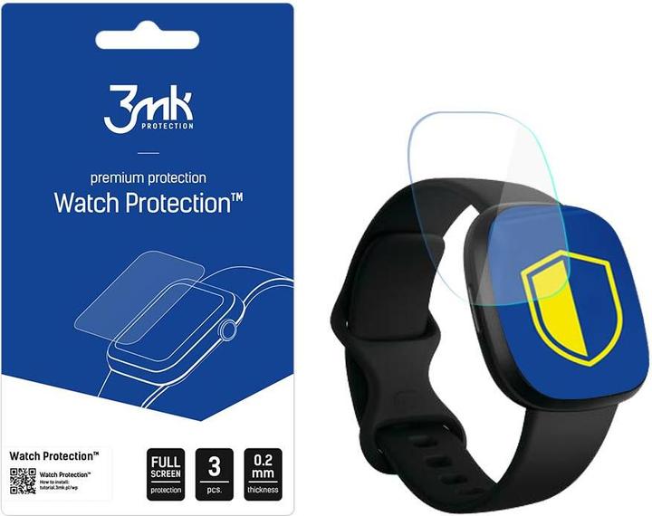 3MK Folia ARC Watch Fitbit Versa 3 / 4 Folia Fullscreen