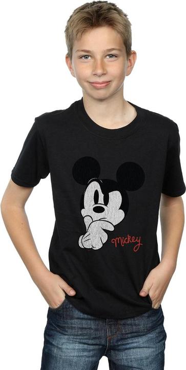 Immagine prodotto Disney Mickey Mouse Distressed Ponder Maglietta Ragazzi (128)