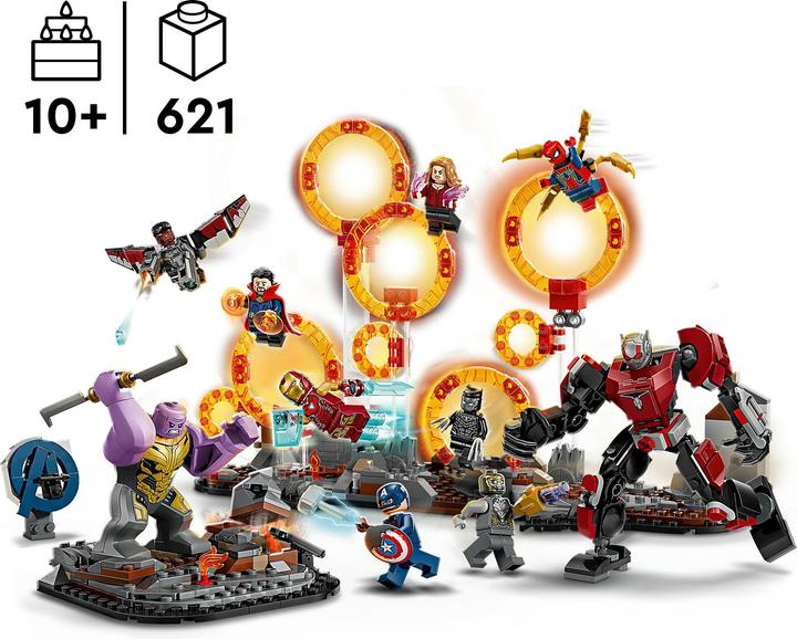 Actual product image LEGO Avengers: Endgame Final Showdown (76323, LEGO Marvel)