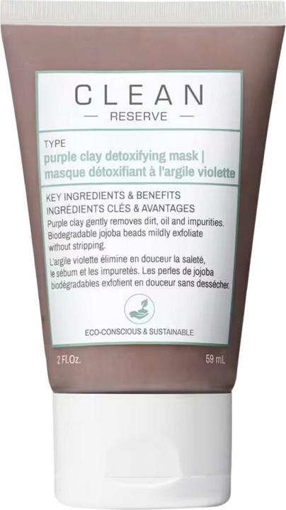 Produktbild Clean Purple Clay Detoxing Mask (60 ml)